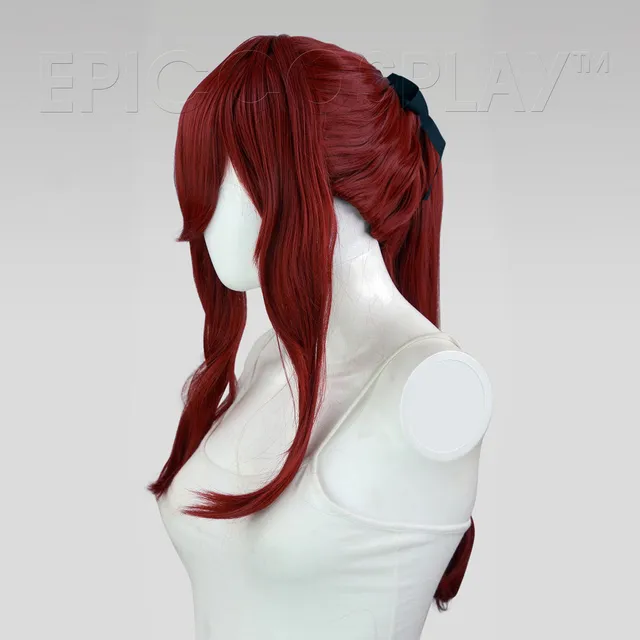 epiccosplaywigs-phoebe-per-cke-dunkelrot-ponytail-56cm image 1