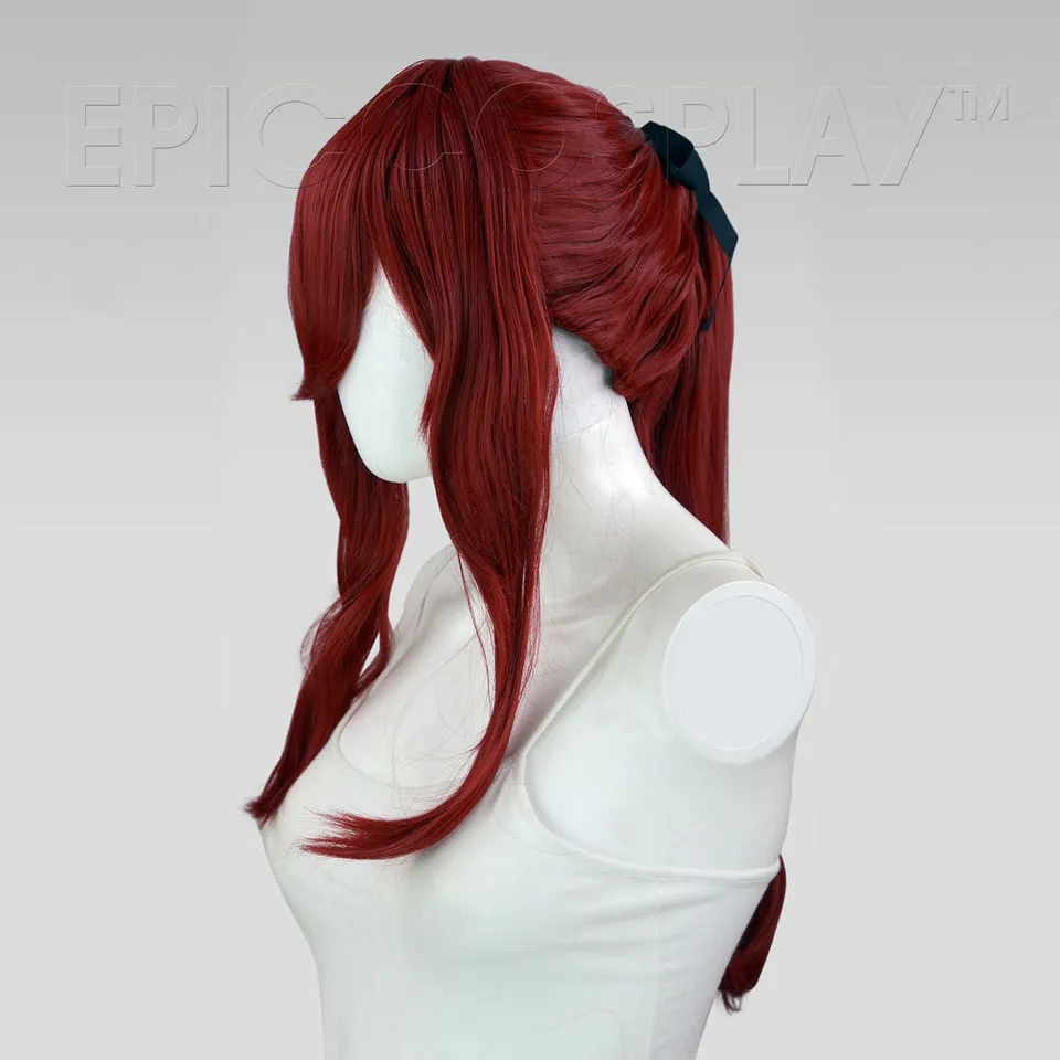 epiccosplaywigs-phoebe-per-cke-dunkelrot-ponytail-56cm image 1