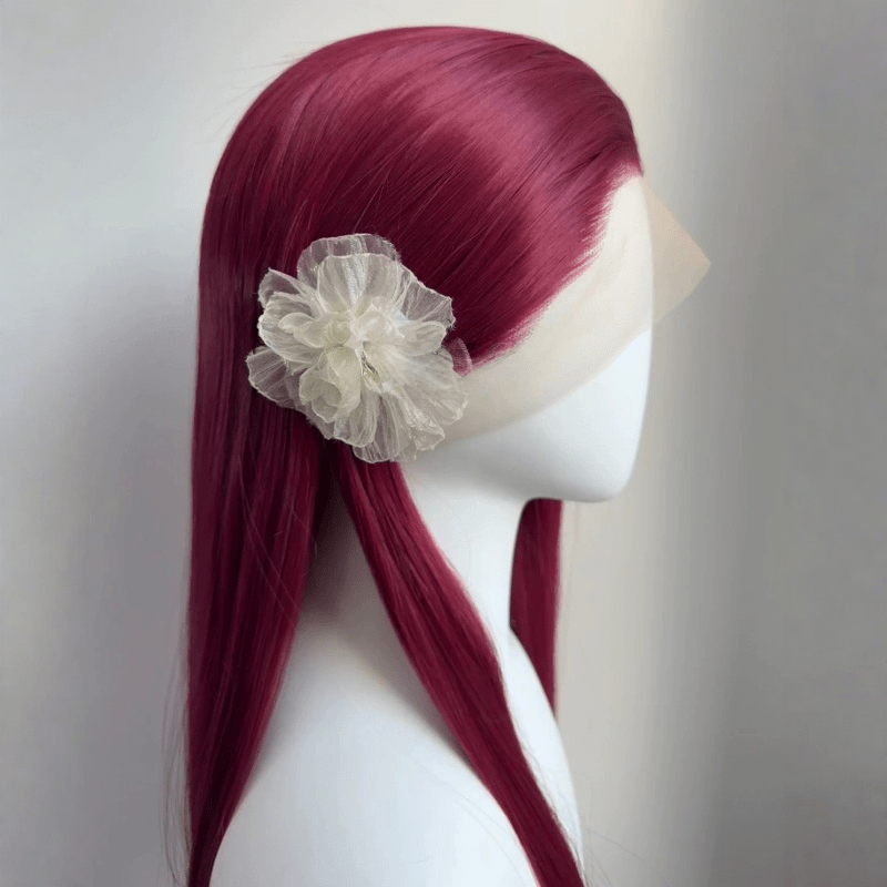 lemailwig-lace-wigs-lange-glatte-front-lace-per-cke-rot-80-cm image 8