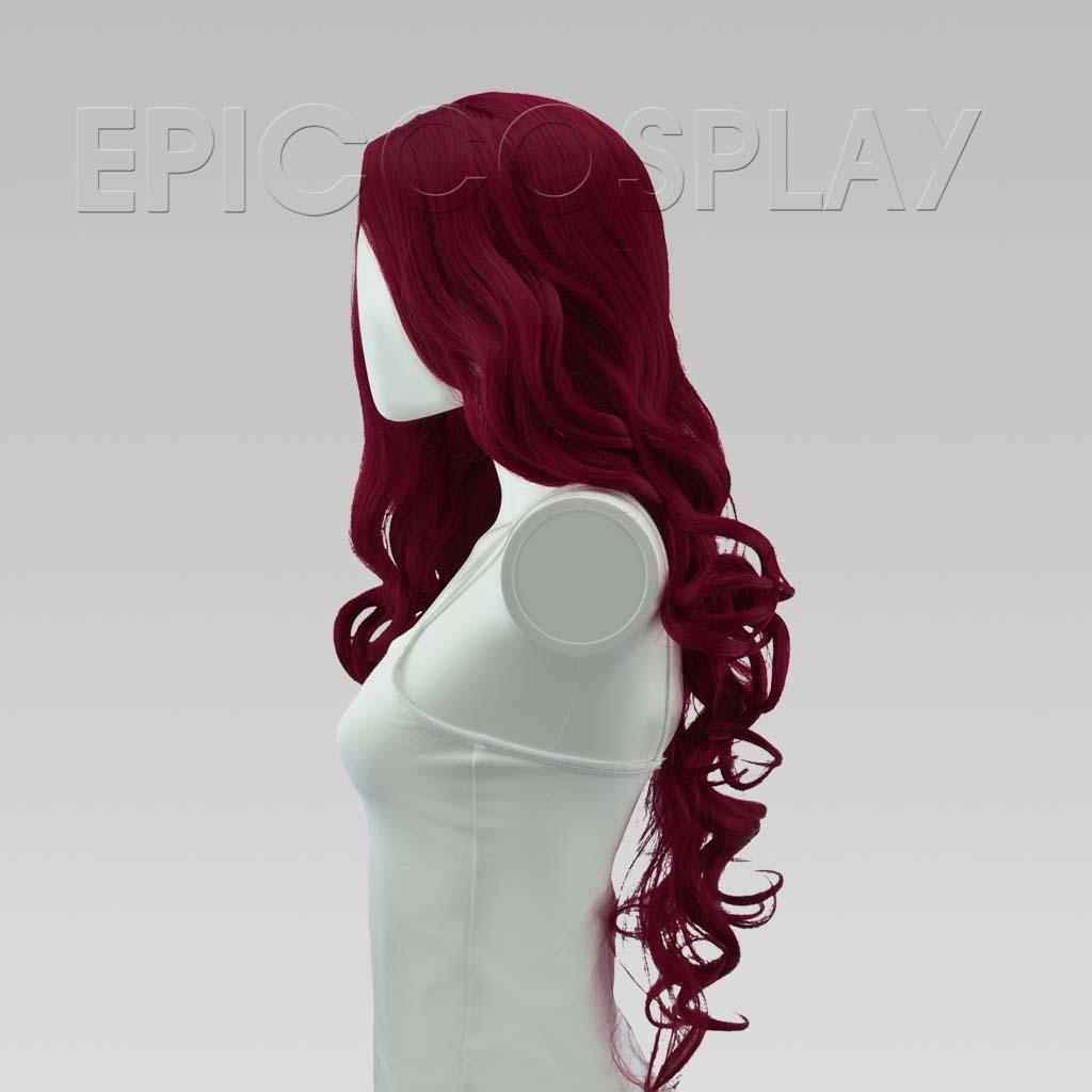 epiccosplay-daphne-burgundy-red-per-cke-rot-lang image 2