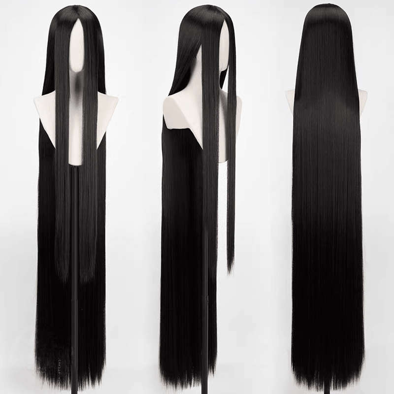 lemailwig-cosplay-wigs-per-cke-150cm-schwarz-lang-glatt image 3