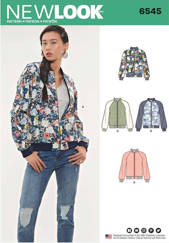 coscraft-sewing-patterns-6545-flight-jacket-schnittmuster-gr-a image 1