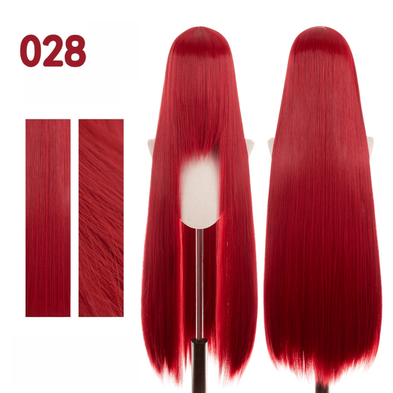 lemailwig-basic-wigs-cosplay-per-cke-100cm-rotbraun-hitzebest-ndig image 8