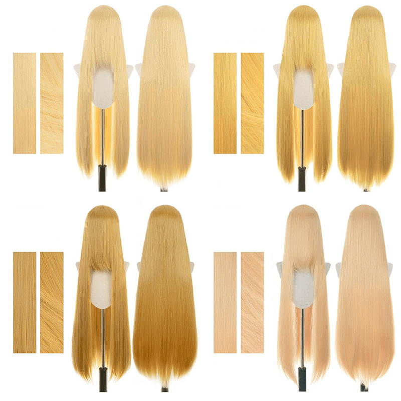 lemailwig-basic-wigs-per-cke-gelb-orange-100-cm-volumin-s image 6