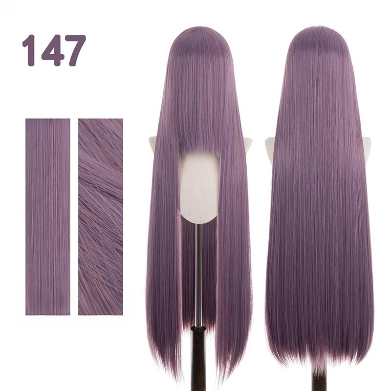 lemailwig-basic-wigs-cosplay-per-cke-weinrot-100cm-lang image 7
