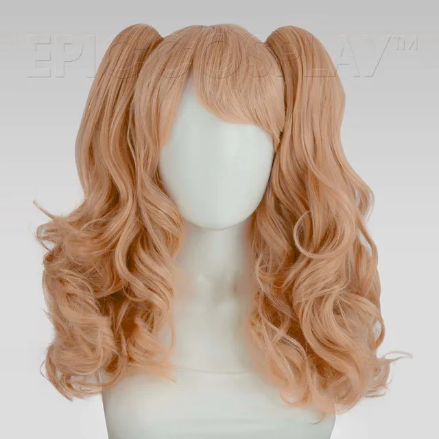 epiccosplaywigs-maia-peach-blonde-per-cke-lockig-mit-ponytails image 1