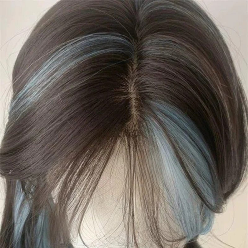 lemailwig-lace-wigs-50cm-per-cke-schwarz-blau-lockig image 4