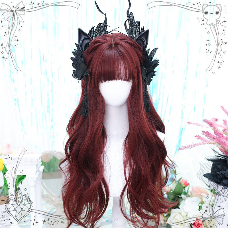 lemailwig-lolita-wigs-60cm-per-cke-dunkelrot-lockig image 4