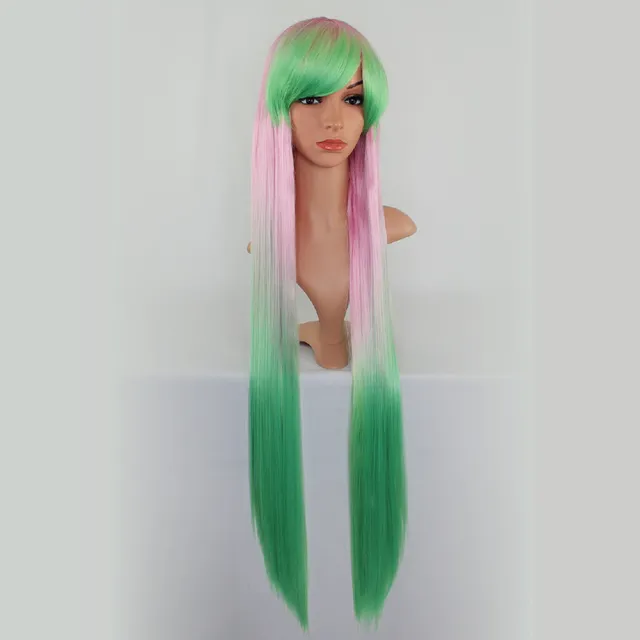 arda-wigs-suri-cosplay-per-cke-rosa-gr-n-extra-lang-mitsuri image 1