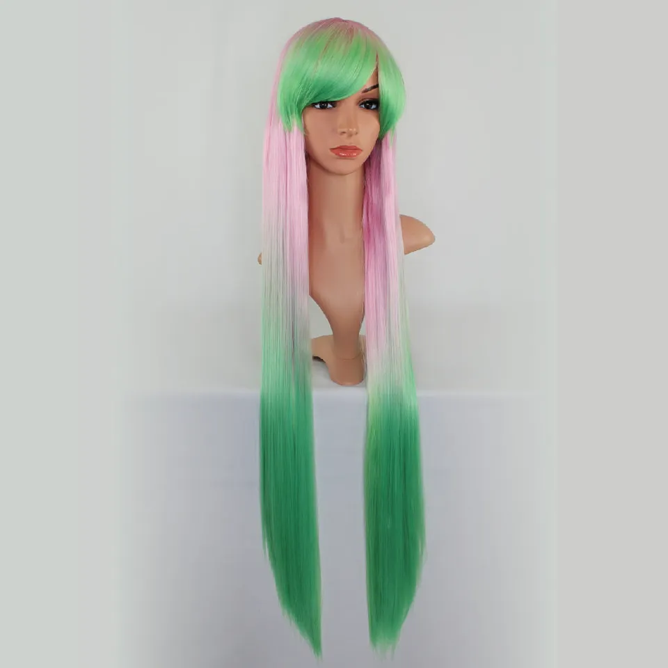 arda-wigs-suri-cosplay-per-cke-rosa-gr-n-extra-lang-mitsuri image 1