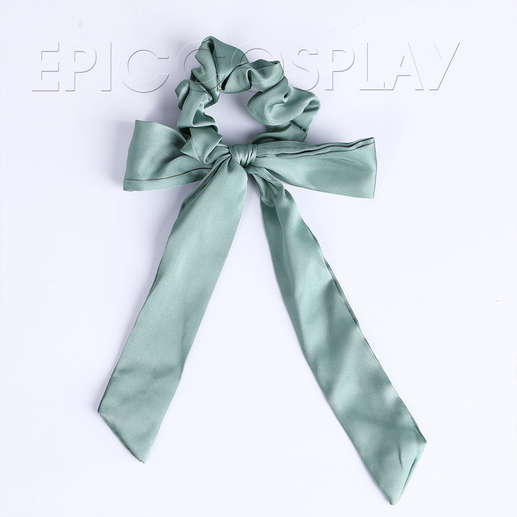 epiccosplaywigs-uplifting-scrunchie-bow-haarband-schwarz-gr-n image 2