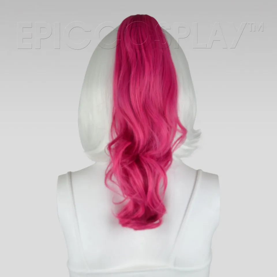 epiccosplaywigs-himbeer-pink-ponytail-haarteil-lockig-50-cm image 1
