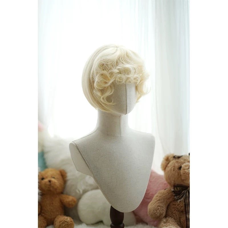 lemailwig-lolita-wigs-doppelzopf-per-cke-braun-lockig image 4