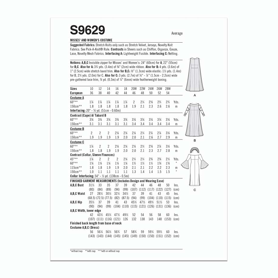 coscraft-sewing-patterns-9629-schnittmuster-kost-mkleid-gr-aa image 7