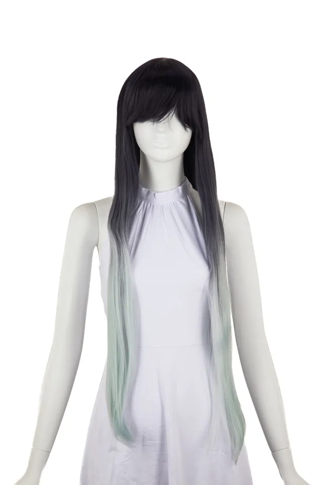 arda-wigs-chiro-silky-cosplay-per-cke-schwarz-mint-94-cm image 1