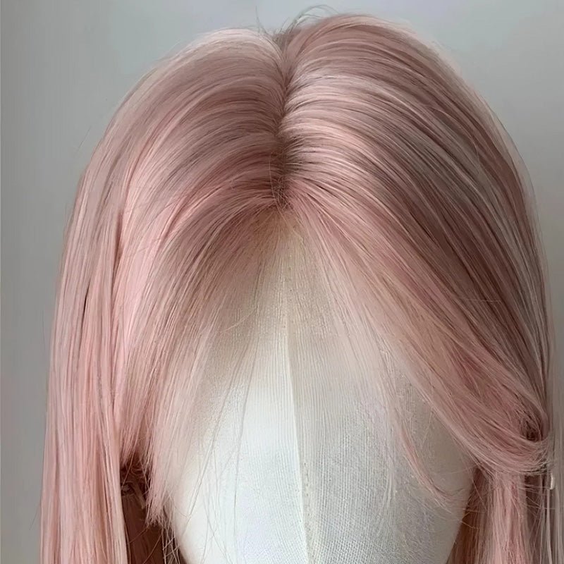 lemailwig-lace-wigs-front-lace-per-cke-pink-33cm-kurz image 3