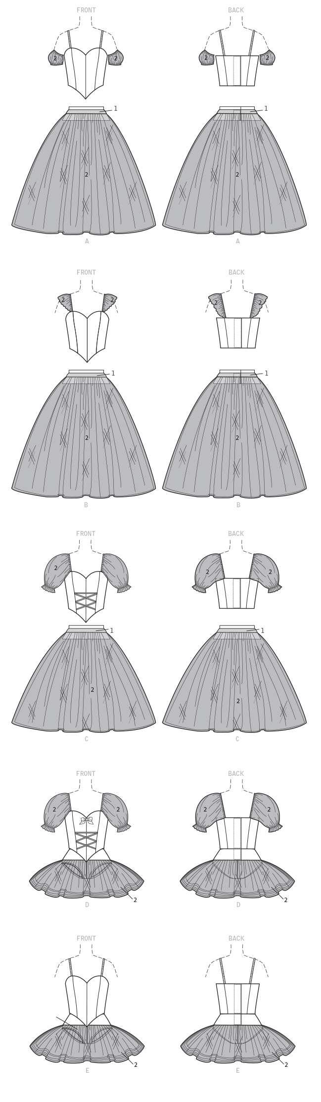 coscraft-m7615-ballett-schnittmuster-tutu-mieder-a5 image 8
