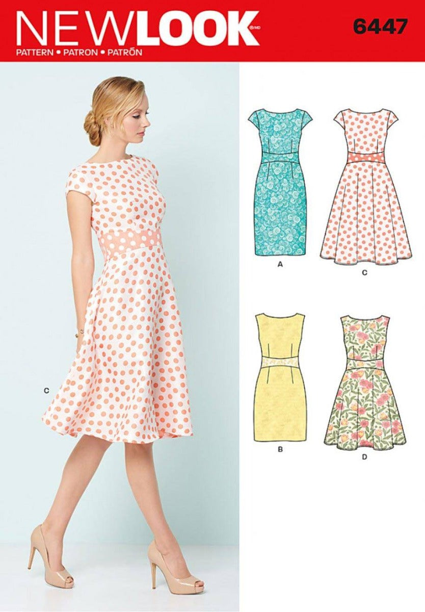 coscraft-6447-misses-dresses-schnittmuster-kleid-gr-a-8-20 image 1