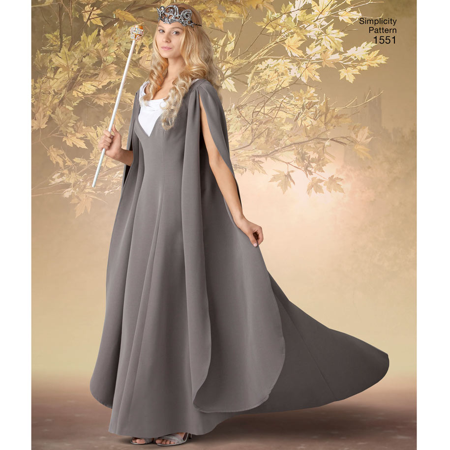 coscraft-1551-schnittmuster-kost-mkleid-kk-mit-h-nge-rmeln image 2