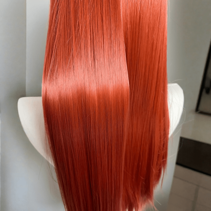 lemailwig-lace-wigs-lange-glatte-front-lace-per-cke-orange-80-cm image 6