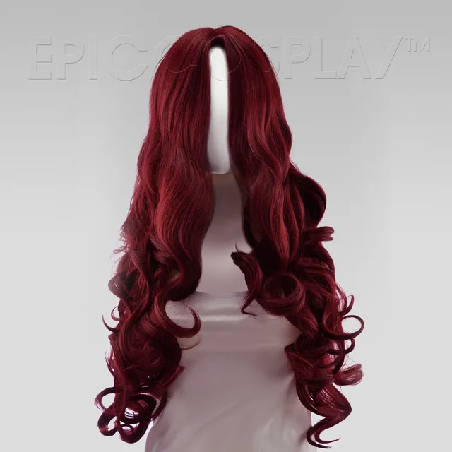 epiccosplay-daphne-burgundy-red-per-cke-rot-lang image 1