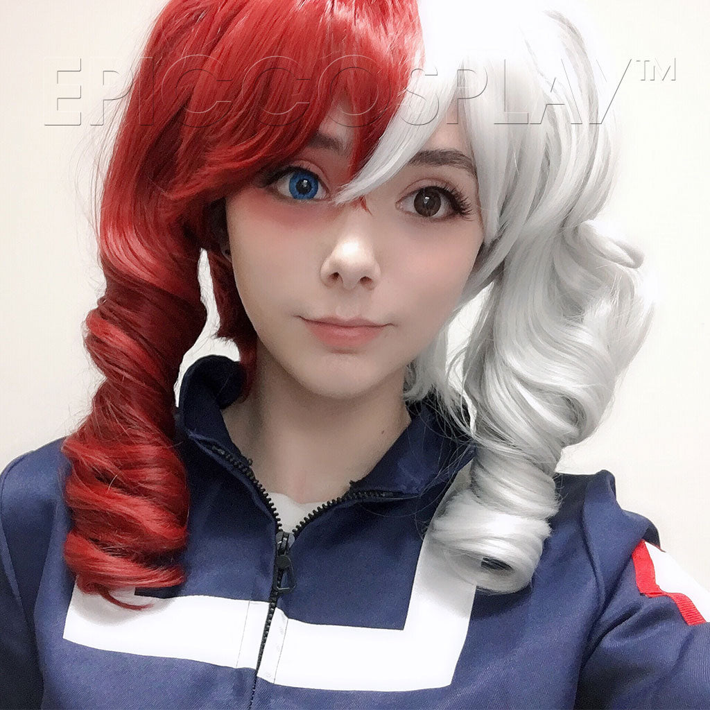 epiccosplaywigs-rhea-silbergrau-dunkelrot-per-ckenset-zopf image 6