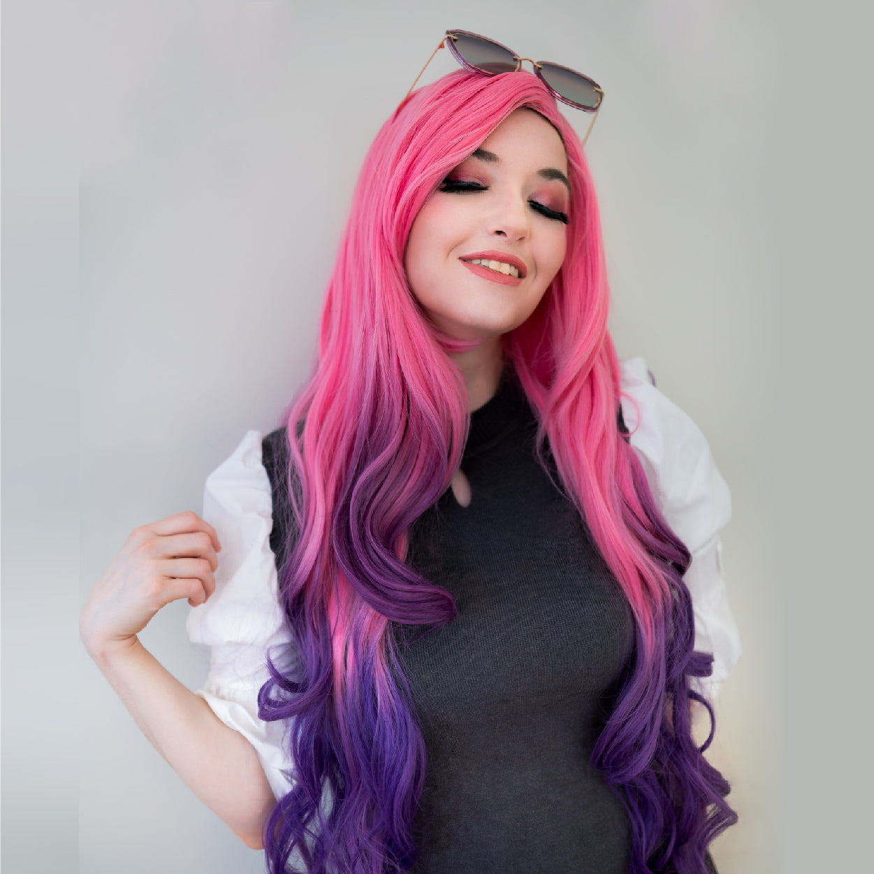 arda-wigs-la-silky-per-cke-pink-lila-91-cm image 3