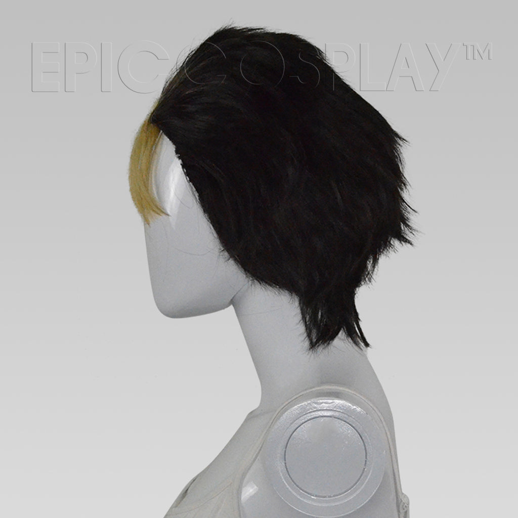 epiccosplay-signature-black-slick-back-kurzper-cke-schwarz-blond image 2