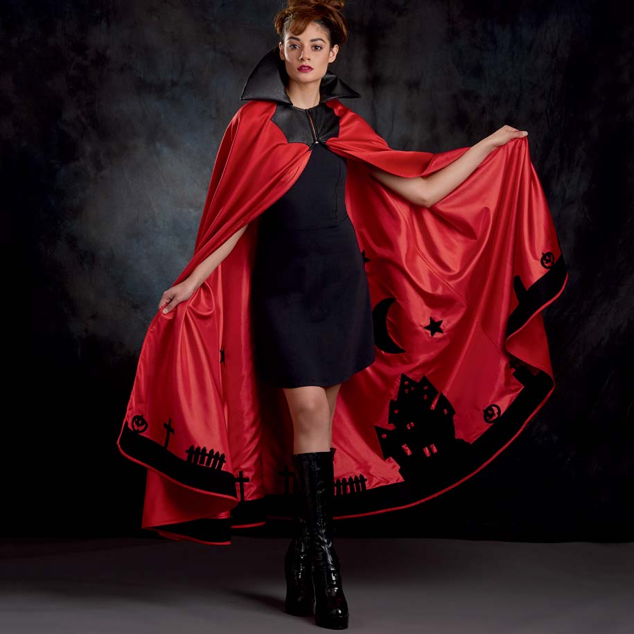 coscraft-9008-cape-umhang-mit-kapuze-schnittmuster-gr-a-s-l image 2