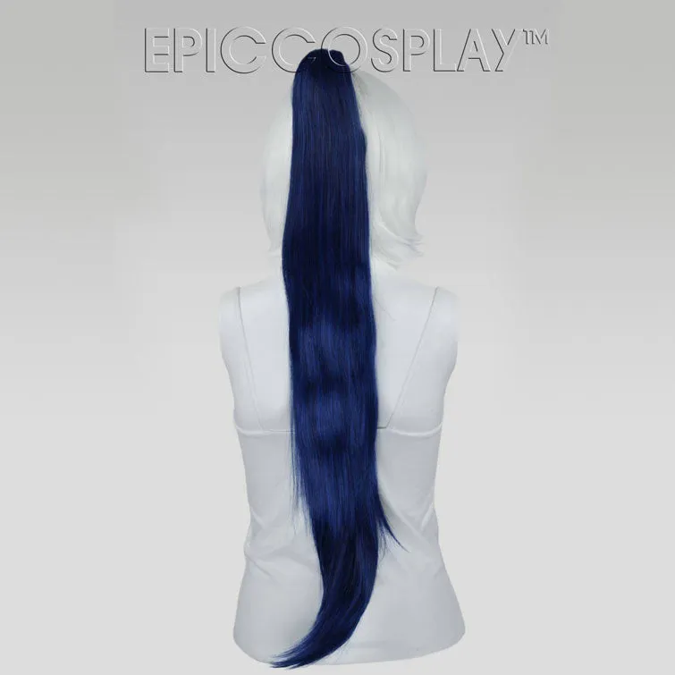 epiccosplaywigs-fusion-blau-schwarz-ponytail-clip-89cm image 1