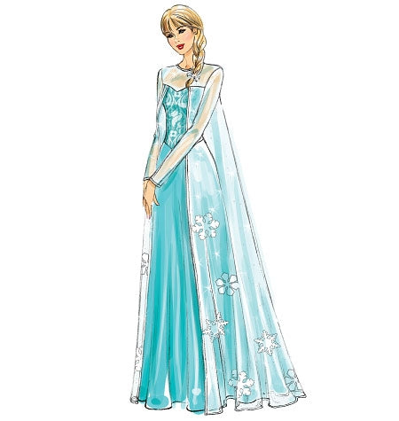 coscraft-m7000-kleid-cape-schnittmuster-s-xl image 2