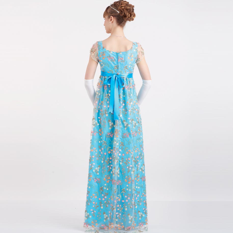 coscraft-9434-regency-kleid-schnittmuster-gr-e-aa-empire-taille image 4