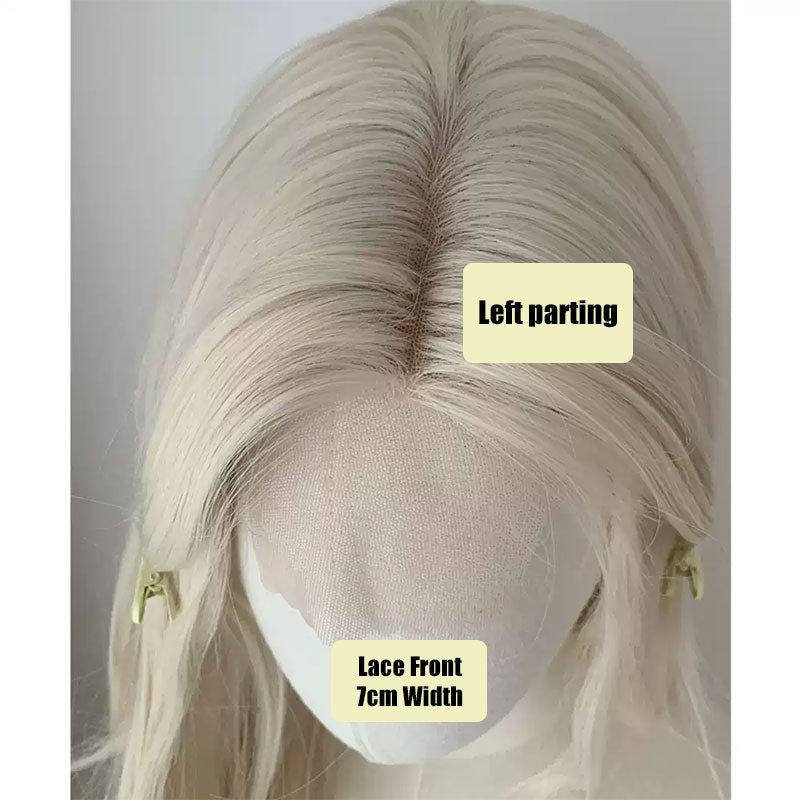 l-email-lace-wigs-lang-locken-front-lace-per-cke-platinblond-65cm image 2