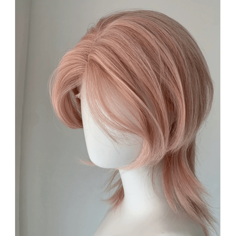 lemailwig-lace-wigs-pink-gold-38cm-front-lace-per-cke-kurz image 3