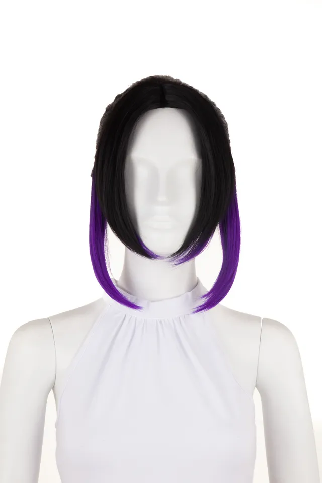 arda-wigs-shin-classic-per-cke-schwarz-lila-kurz image 1