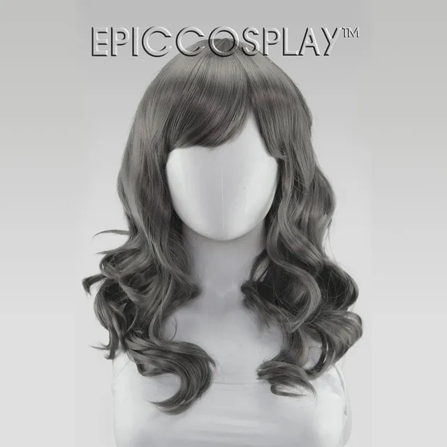 epiccosplaywigs-hestia-gunmetal-grey-mittellange-per-cke-grau-lockig image 1