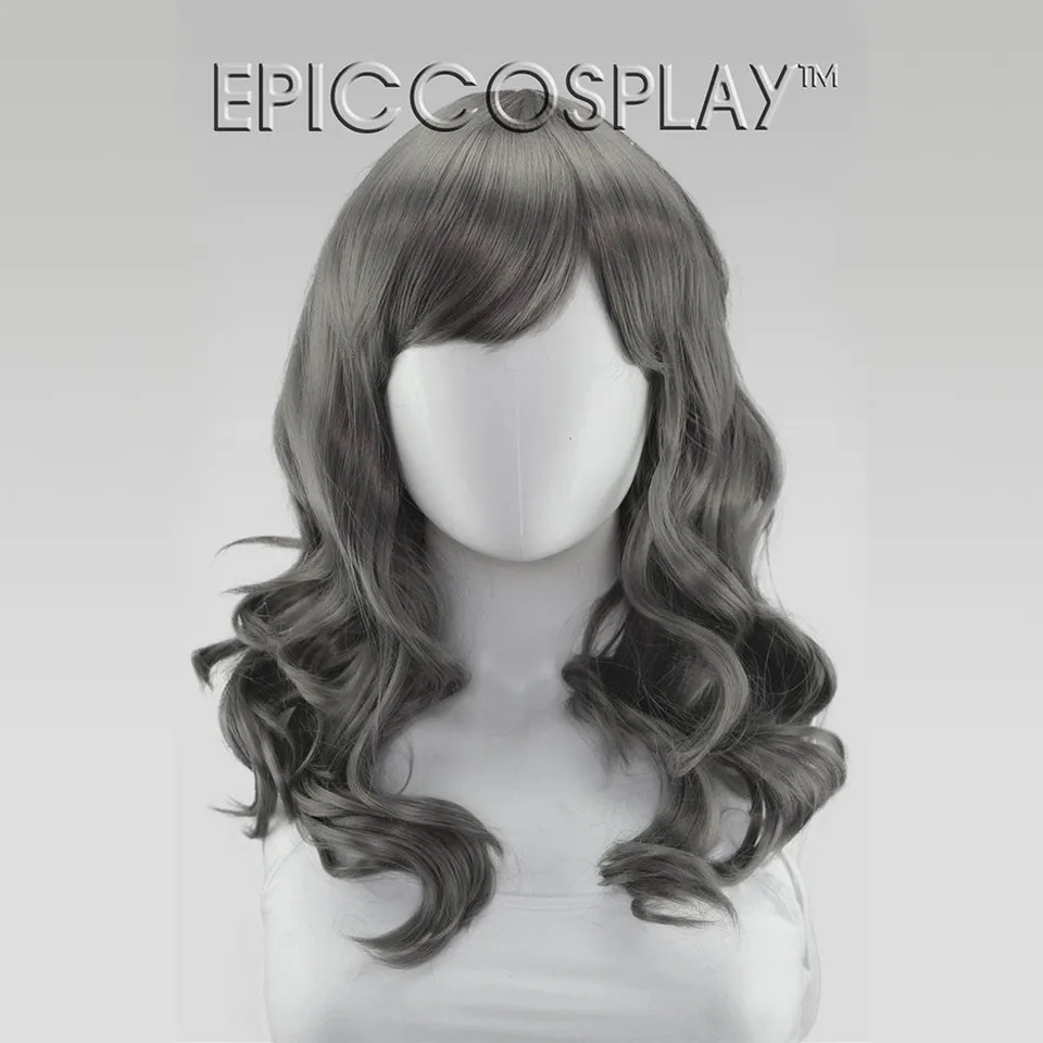 epiccosplaywigs-hestia-gunmetal-grey-mittellange-per-cke-grau-lockig image 1