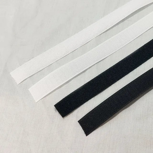 coscraft-haberdashery-klettband-20mm-schwarz-halber-meter-polyamid image 1