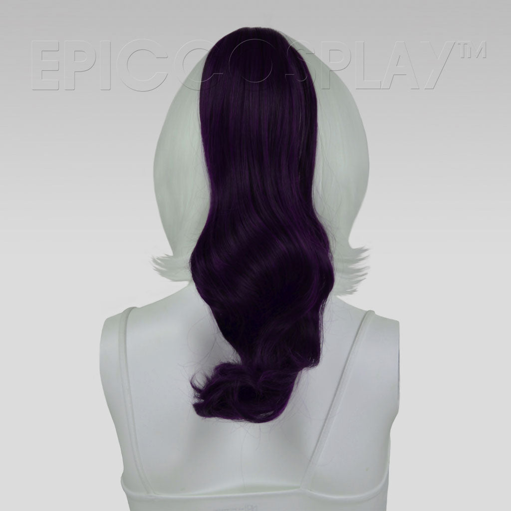epiccosplaywigs-ponytail-clipon-purple-black-fusion-51-cm-lockig image 1