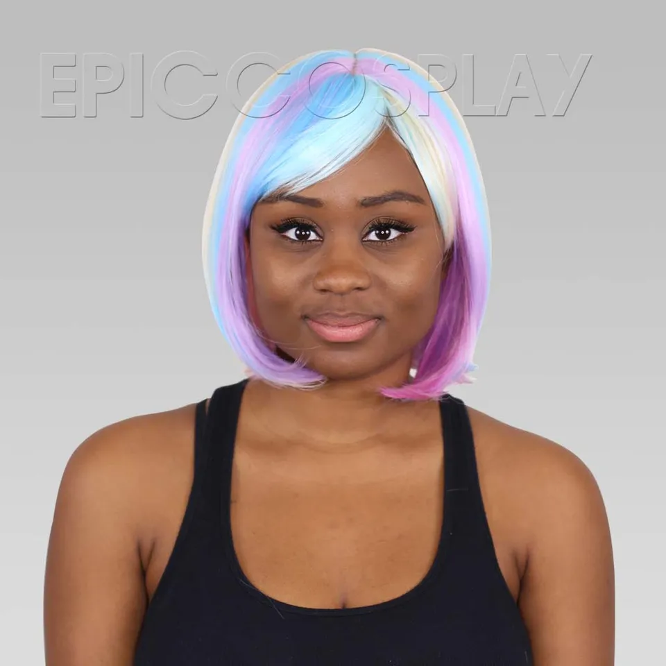 epiccosplaywigs-signature-bob-per-cke-pastel-rainbow-kurz image 1