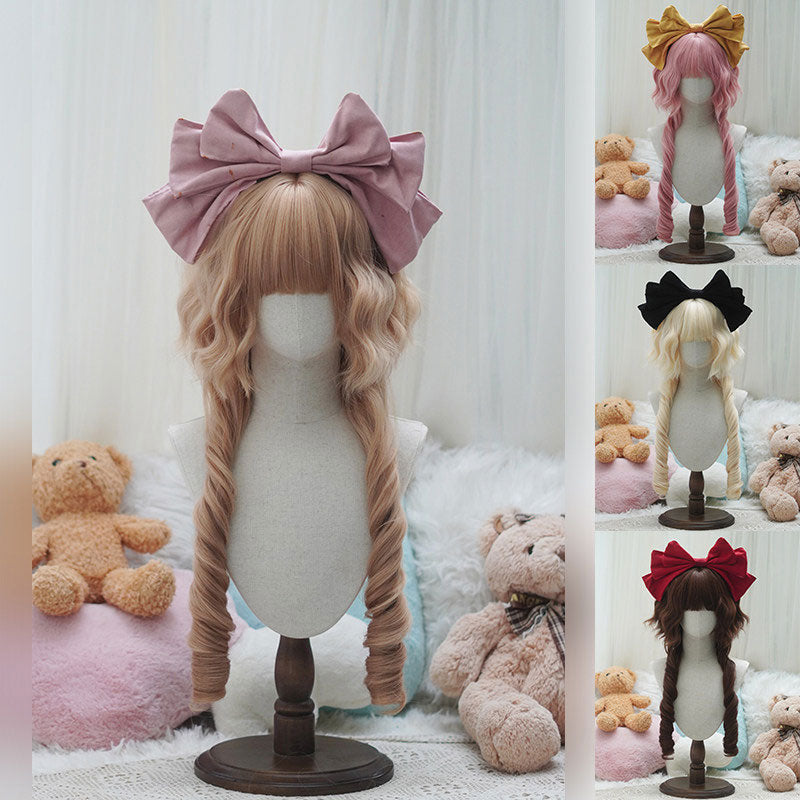 lemailwig-sweet-lolita-per-cke-locken-pony-60cm-dunkelbraun image 1