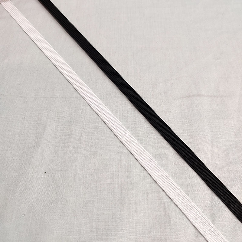 coscraft-polyester-gummiband-9mm-schwarz-0-5m-elastisch image 1