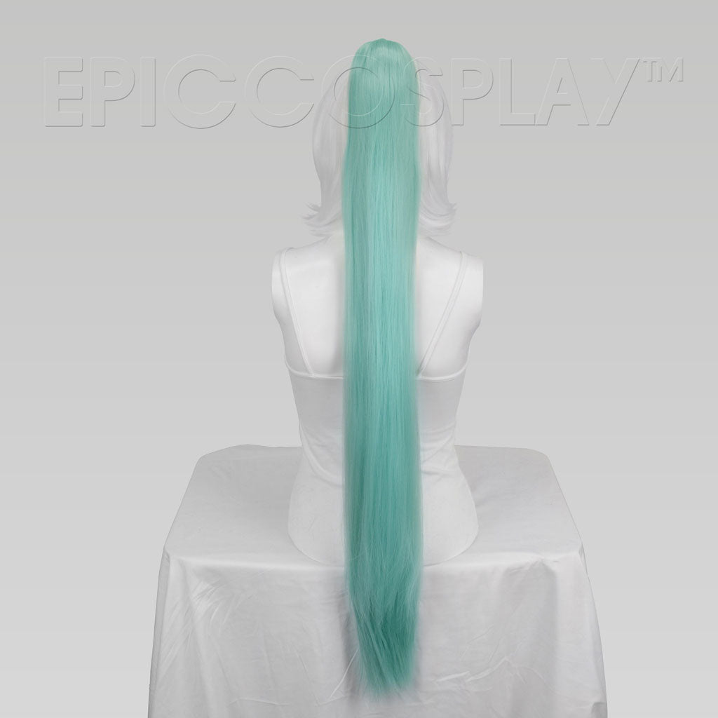 epiccosplaywigs-ponytail-clipons-35-mint-green-pferdeschwanz-clip-glatt image 1