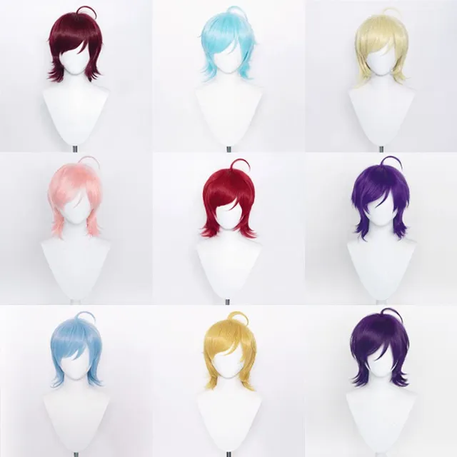 lemailwig-basic-wigs-kurz-cosplay-per-cke-37cm-10-farben image 1