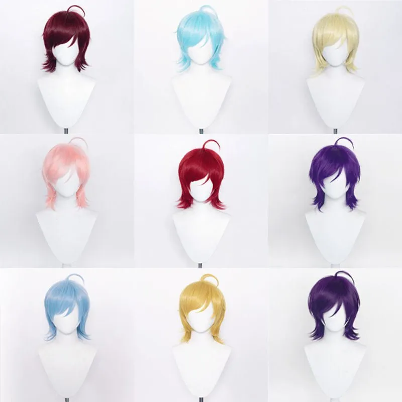 lemailwig-basic-wigs-kurz-cosplay-per-cke-37cm-10-farben image 1