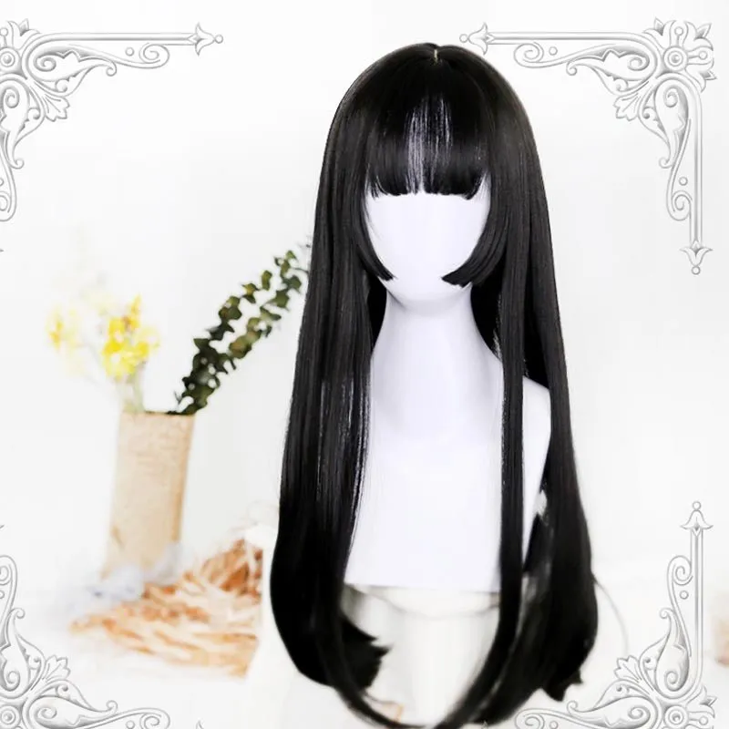 lemailwig-lolita-wigs-curly-cosplay-per-cke-schwarz-65cm image 1