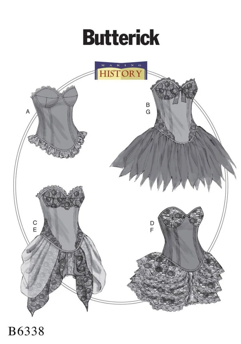 coscraft-b6338-corsage-schnittmuster-a5-mit-schn-rung image 1