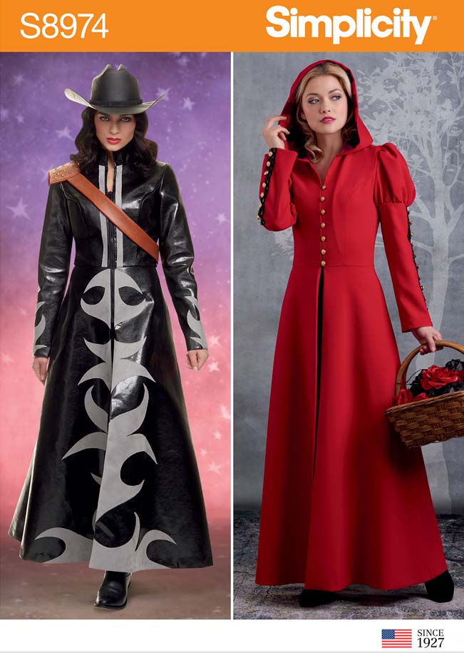 coscraft-8974-cosplay-mantel-schnittmuster-h5-6-14-mit-kapuze image 1