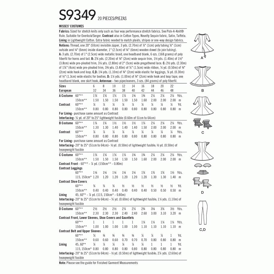coscraft-9349-minikleid-kost-m-schnittmuster-h5-gr-6-14 image 6