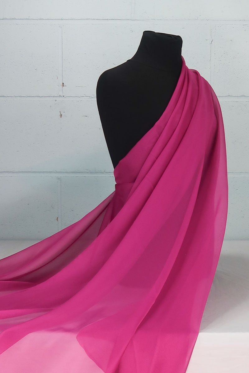 coscraft-chiffon-stoff-weinrot-0-5-m-polyester-145-cm-breit image 5